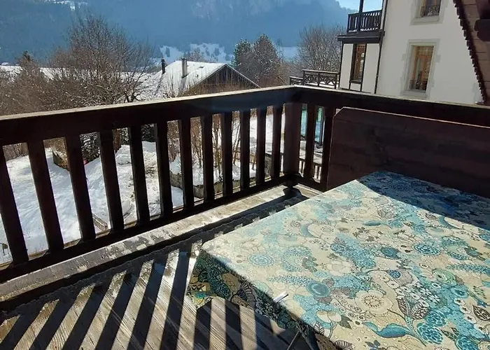 Apartman Luxurious Residential Complex With Wellness Centre Chateau-d'Oex